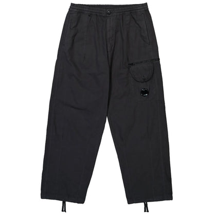 Black Cotton Jeans & Pant