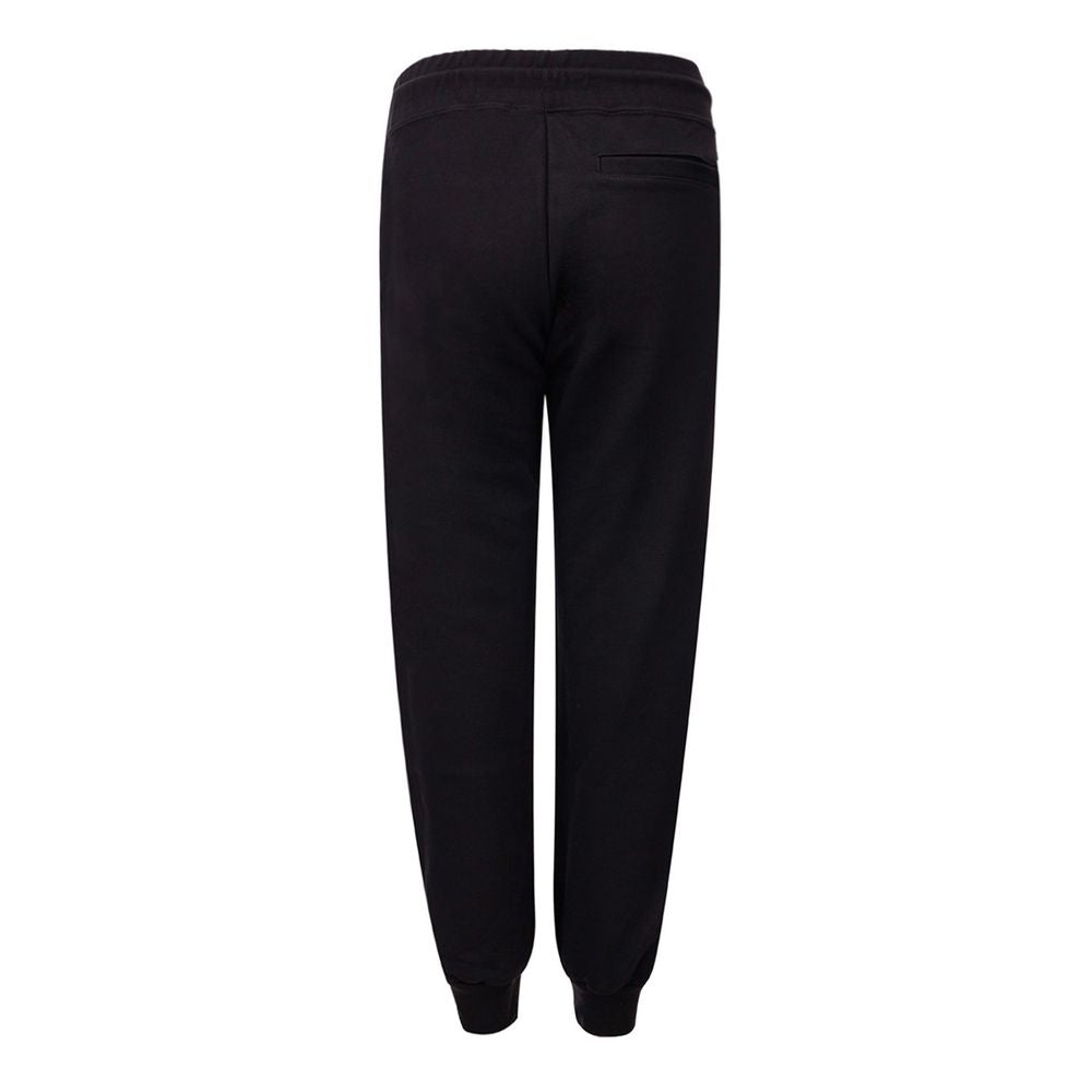 Black Cotton Joggers Workout Pant-GCDS-LabelTerrace.com