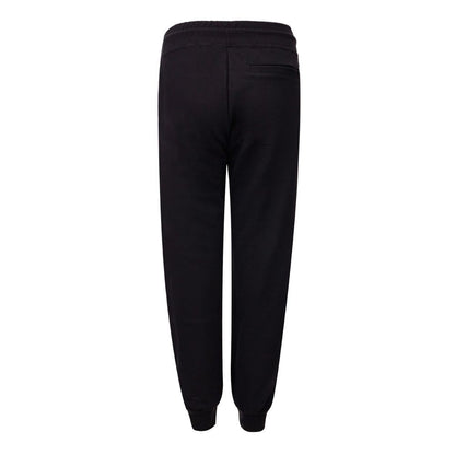 Black Cotton Joggers Workout Pant-GCDS-LabelTerrace.com