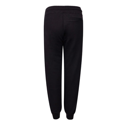 Black Cotton Joggers Workout Pant-GCDS-LabelTerrace.com