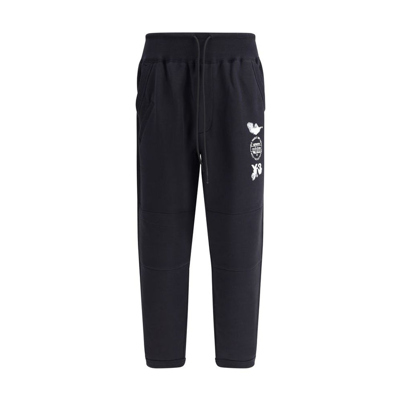 Black Cotton Joggers (Workout Pants)