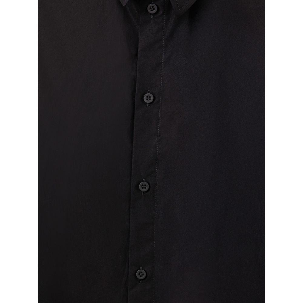Black Cotton Long-Balenciaga-LabelTerrace.com