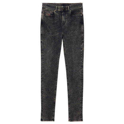 Black Cotton Men Jean-Diesel-LabelTerrace.com