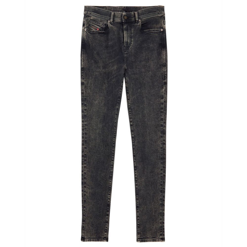 Black Cotton Men Jean-Diesel-LabelTerrace.com