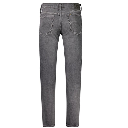 Black Cotton Men Jeans