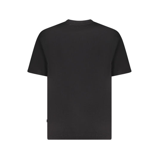 Black Cotton Men Oversize T-Shirt