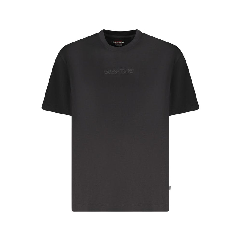 Black Cotton Men Oversize T-Shirt