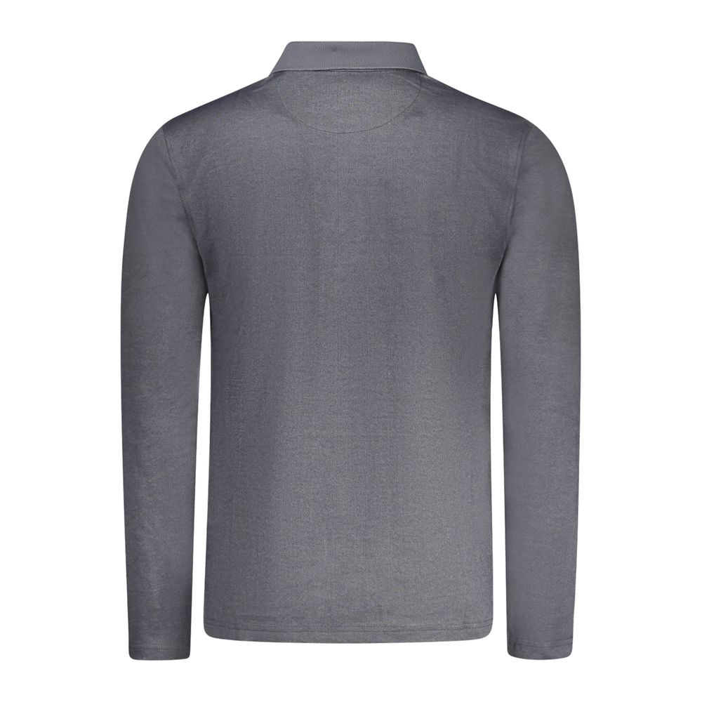 Black Cotton Men Polo Shirt-Guess Jeans-LabelTerrace.com