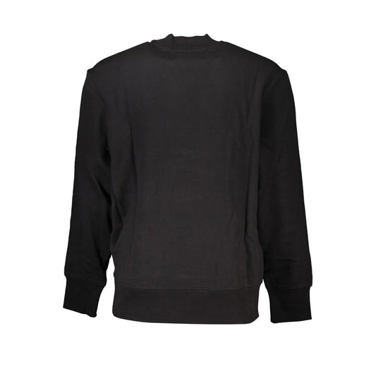 Black Cotton Men Sweater-Calvin Klein-LabelTerrace.com