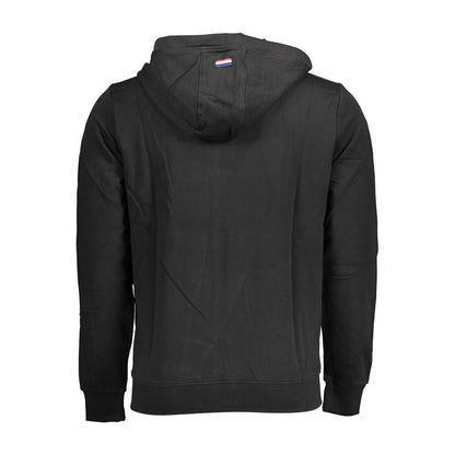 Black Cotton Men Sweater-U.S. POLO ASSN.-LabelTerrace.com