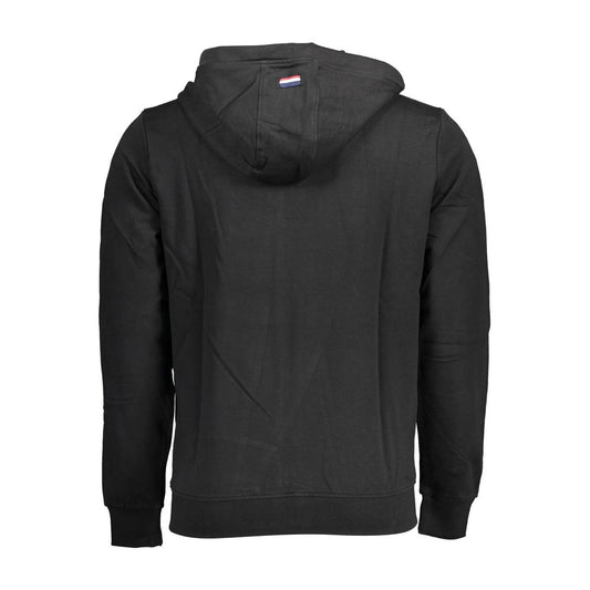 Black Cotton Men Sweater-U.S. POLO ASSN.-LabelTerrace.com