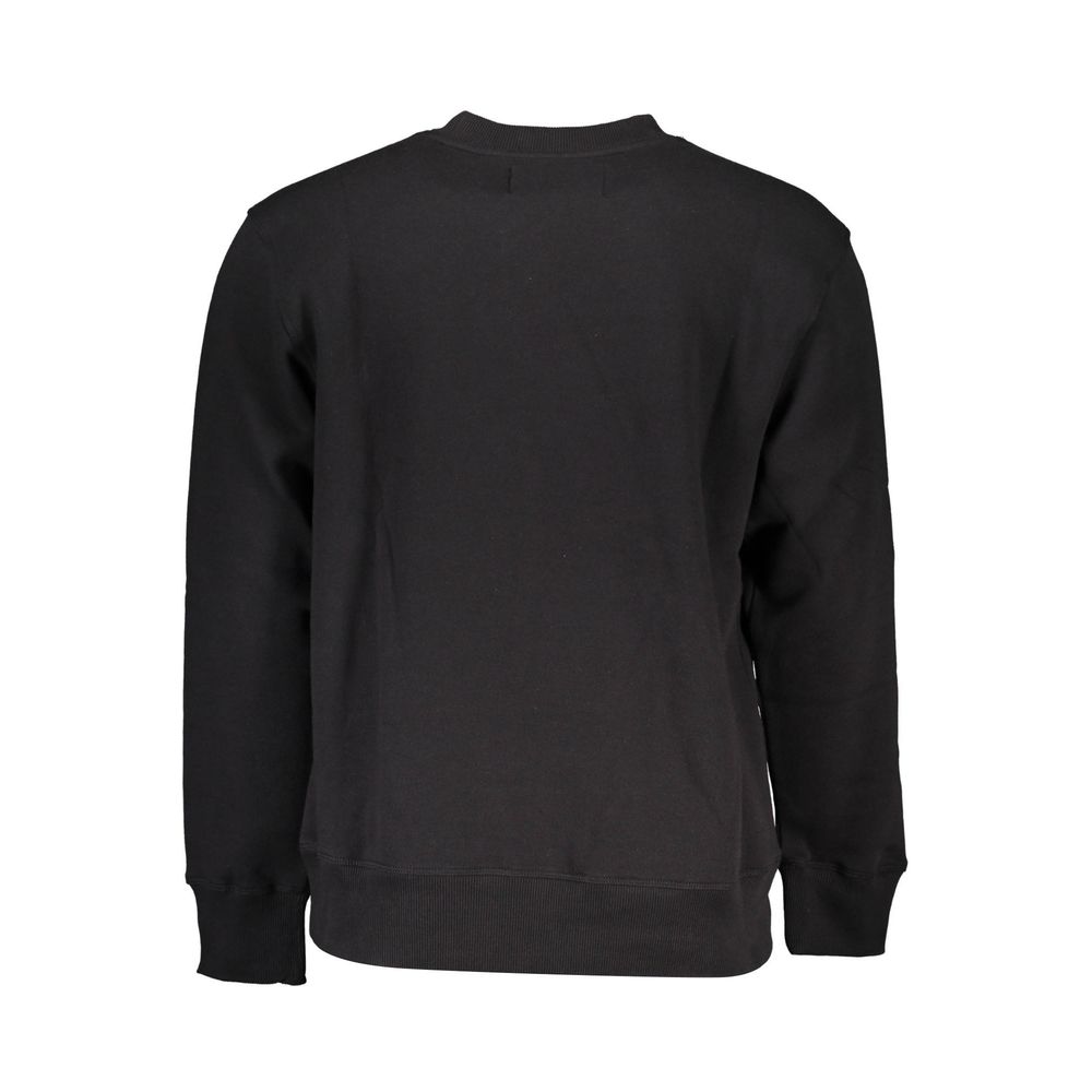 Black Cotton Men Sweater-Calvin Klein-LabelTerrace.com