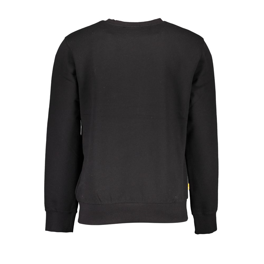 Black Cotton Men Sweater-Timberland-LabelTerrace.com
