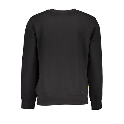 Black Cotton Men Sweater-Timberland-LabelTerrace.com