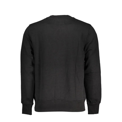 Black Cotton Men Sweater-Calvin Klein-LabelTerrace.com