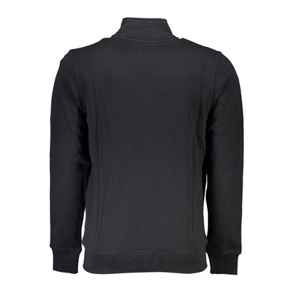 Black Cotton Men Sweater-North Sails-LabelTerrace.com