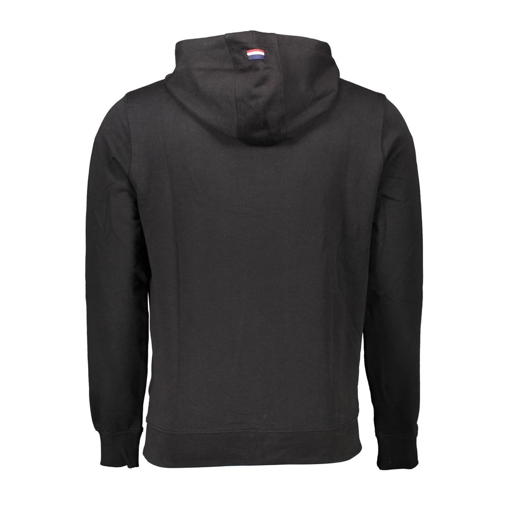 Black Cotton Men Sweater-U.S. POLO ASSN.-LabelTerrace.com
