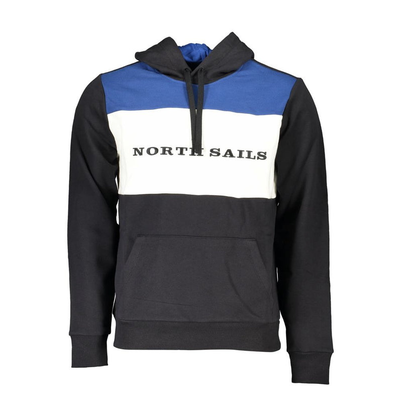 Black Cotton Men Sweater-North Sails-LabelTerrace.com