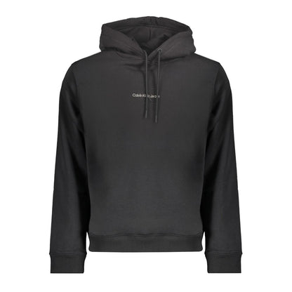Black Cotton Men Sweater-Calvin Klein-LabelTerrace.com
