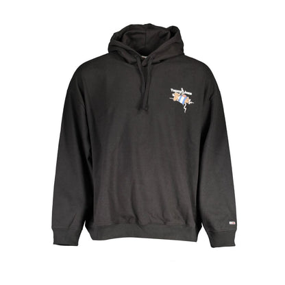 Black Cotton Men Sweater-Tommy Hilfiger-LabelTerrace.com