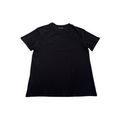 Black Cotton Men T-Shirt-Trussardi Beachwear-LabelTerrace.com