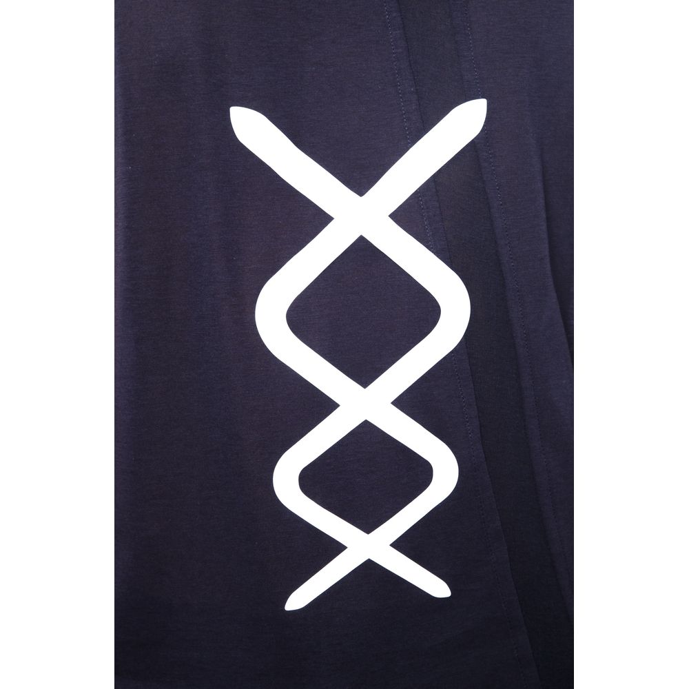 Black Cotton Men Tank Top-Nicolo Tonetto-LabelTerrace.com