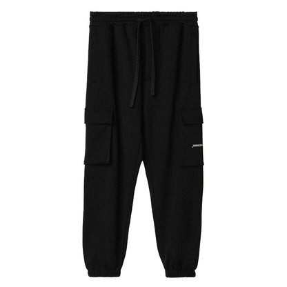 Black Cotton Men's Pant-Hinnominate-LabelTerrace.com