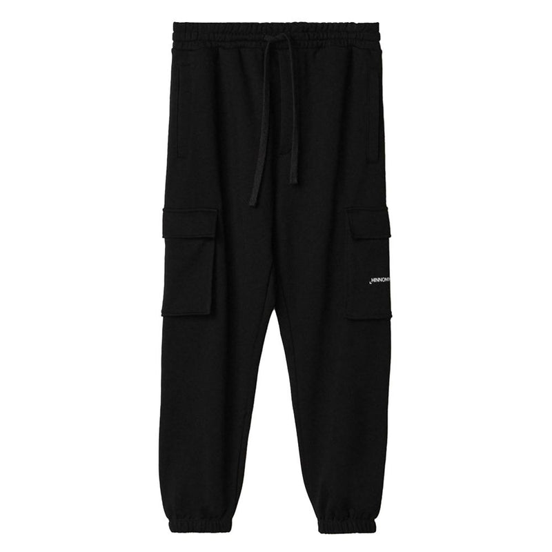 Black Cotton Men's Pant-Hinnominate-LabelTerrace.com
