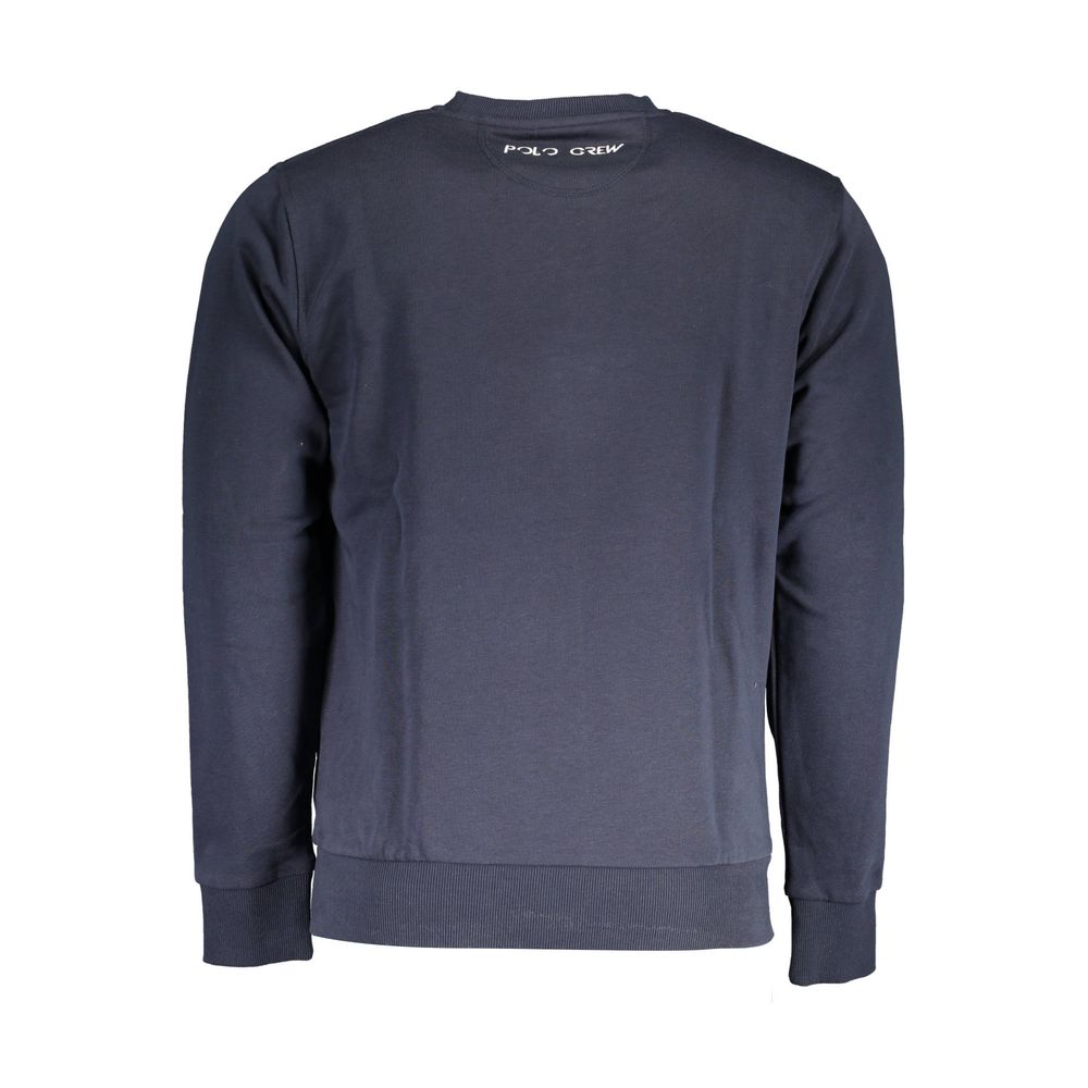 Black Cotton Men's Sweatshirt