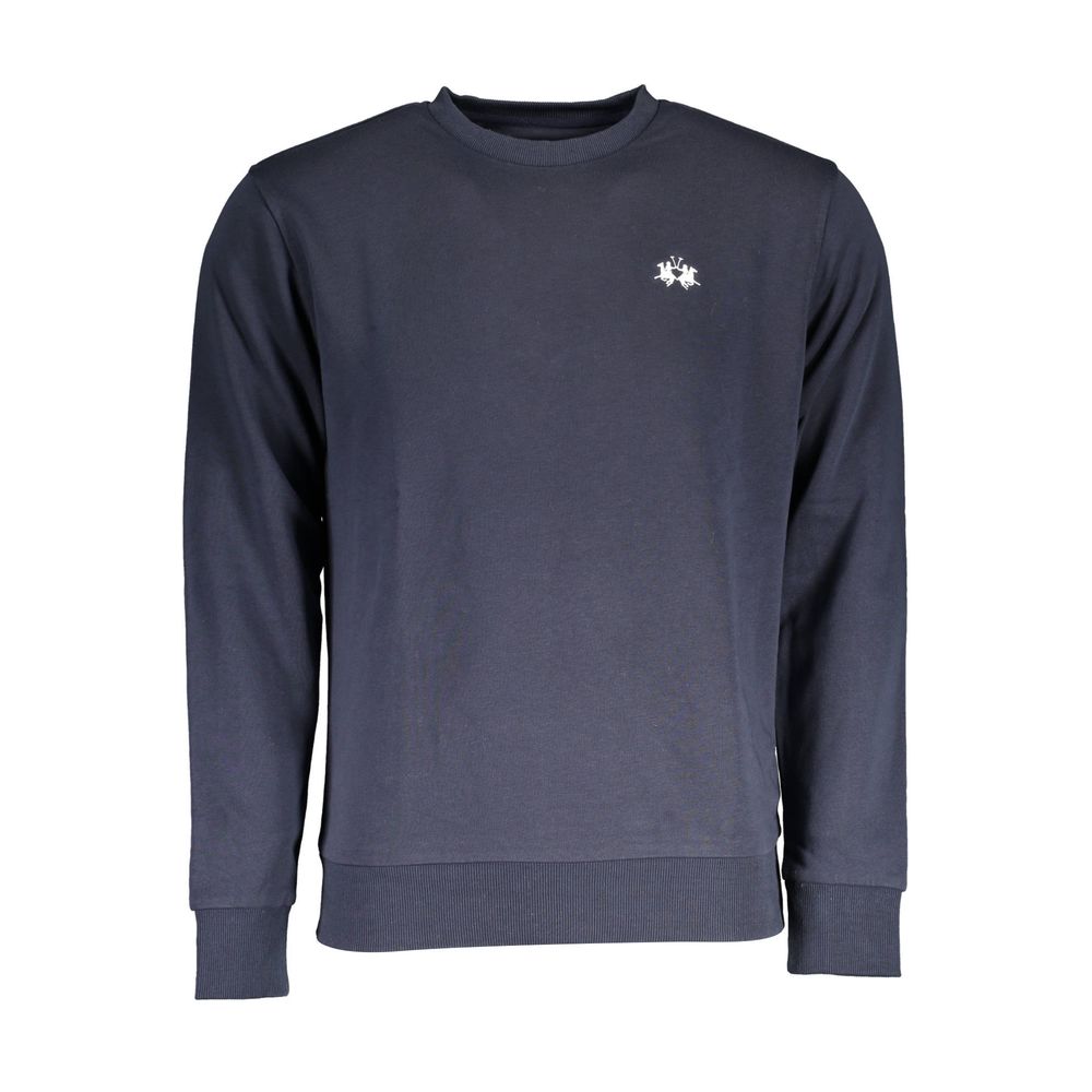 Black Cotton Men's Sweatshirt