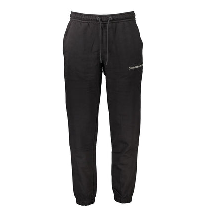 Black Cotton Pant-Calvin Klein-LabelTerrace.com