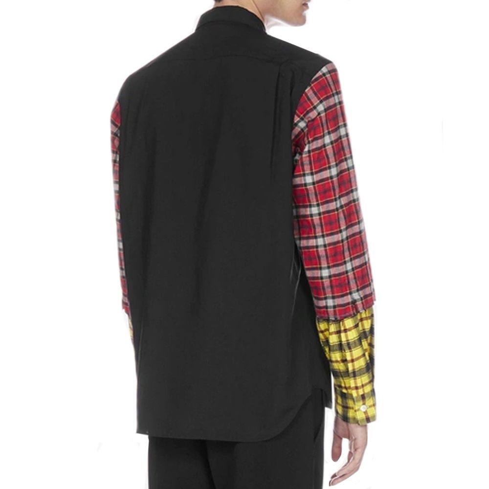 Comme Des Garçons Checked Sleeve Shirt-Comme Des Garçons-LabelTerrace.com