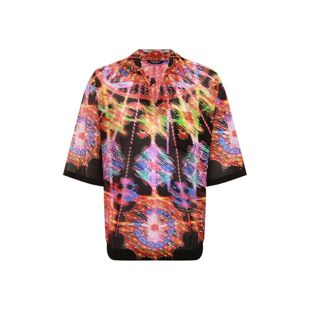 Printed Shirt-Dolce & Gabbana-LabelTerrace.com