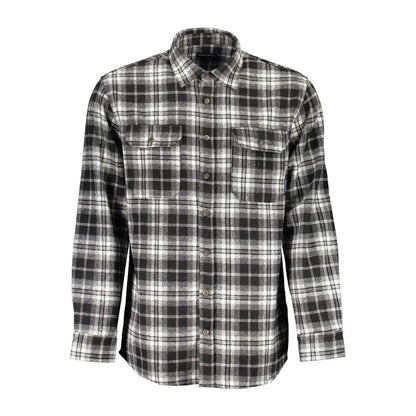 Black Cotton Shirt-North Sails-LabelTerrace.com