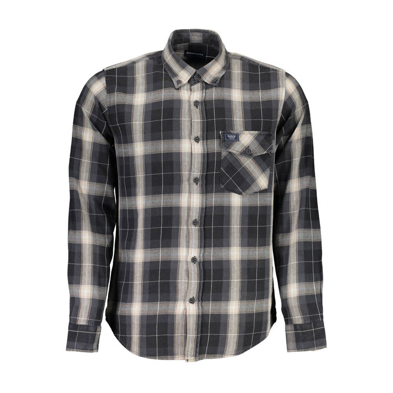 Black Cotton Shirt-North Sails-LabelTerrace.com