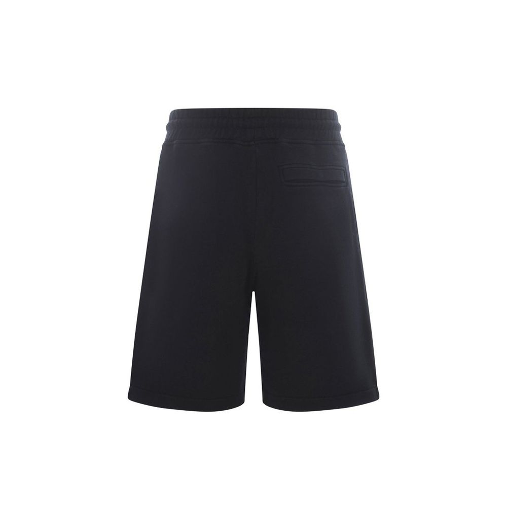 Marcelo Burlon Cotton Basket Shorts-Marcelo Burlon-LabelTerrace.com