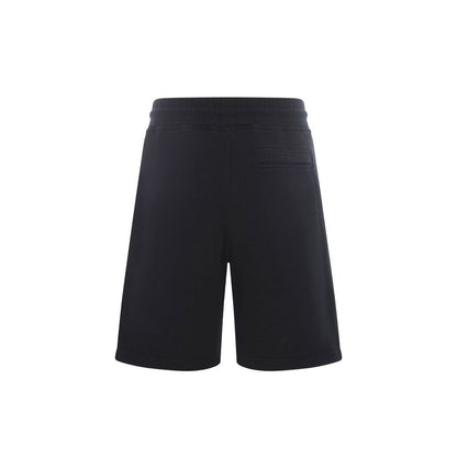 Marcelo Burlon Cotton Basket Shorts-Marcelo Burlon-LabelTerrace.com