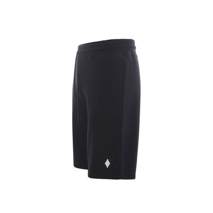Marcelo Burlon Cotton Basket Shorts-Marcelo Burlon-LabelTerrace.com
