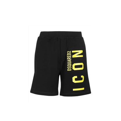 Cotton Logo Shorts-Dsquared²-LabelTerrace.com