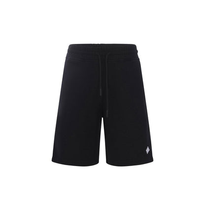 Marcelo Burlon Cotton Basket Shorts-Marcelo Burlon-LabelTerrace.com