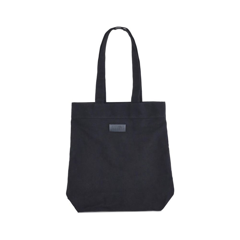Black Cotton Shoulder Bag