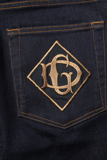 Black Cotton Skinny Men Denim Jeans-Dolce & Gabbana-LabelTerrace.com