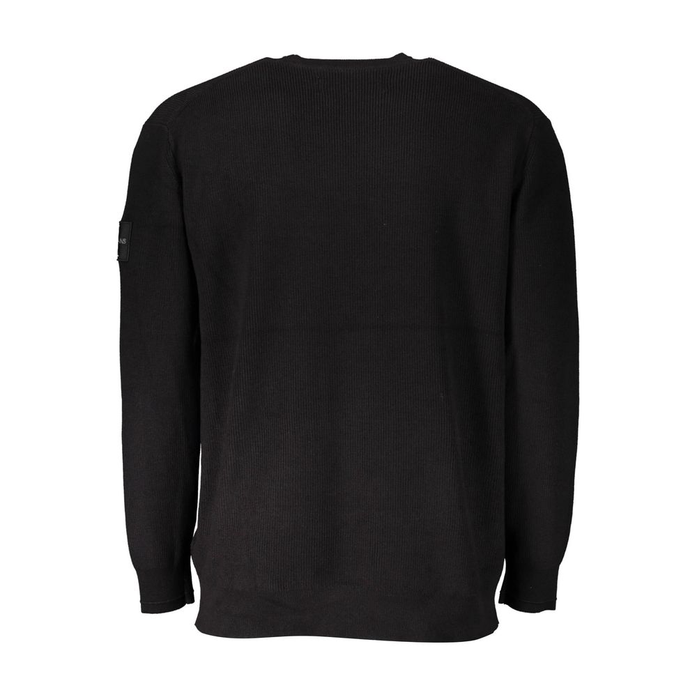 Black Cotton Sweater