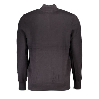 Black Cotton Sweater-Timberland-LabelTerrace.com