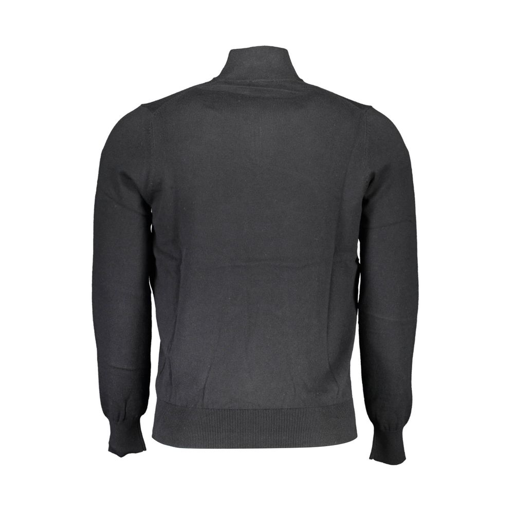 Black Cotton Sweater-North Sails-LabelTerrace.com