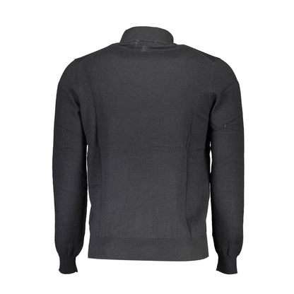 Black Cotton Sweater-North Sails-LabelTerrace.com