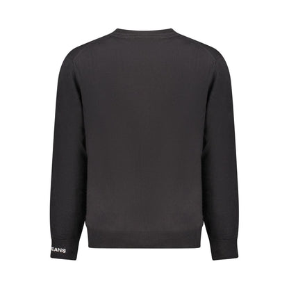 Black Cotton Sweater