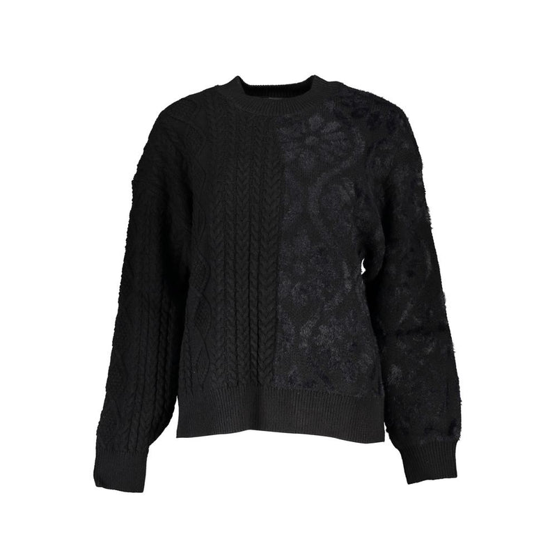 Black Cotton Sweater