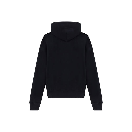 Black Cotton Sweatshirt