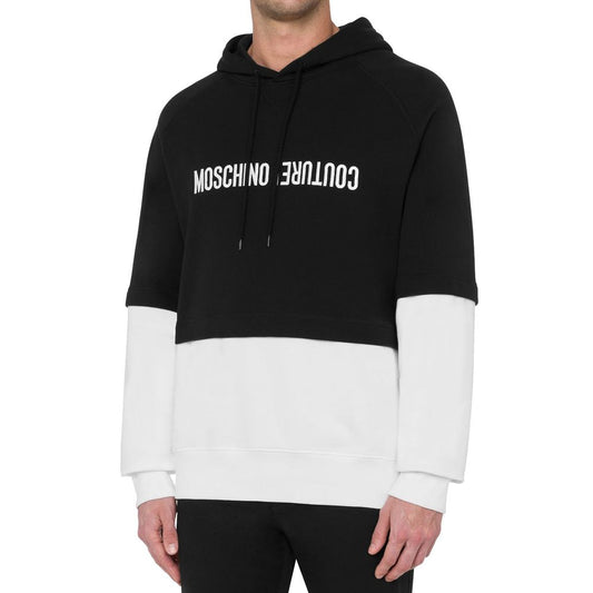 Cotton Hooded Sweatshirt-Moschino-LabelTerrace.com